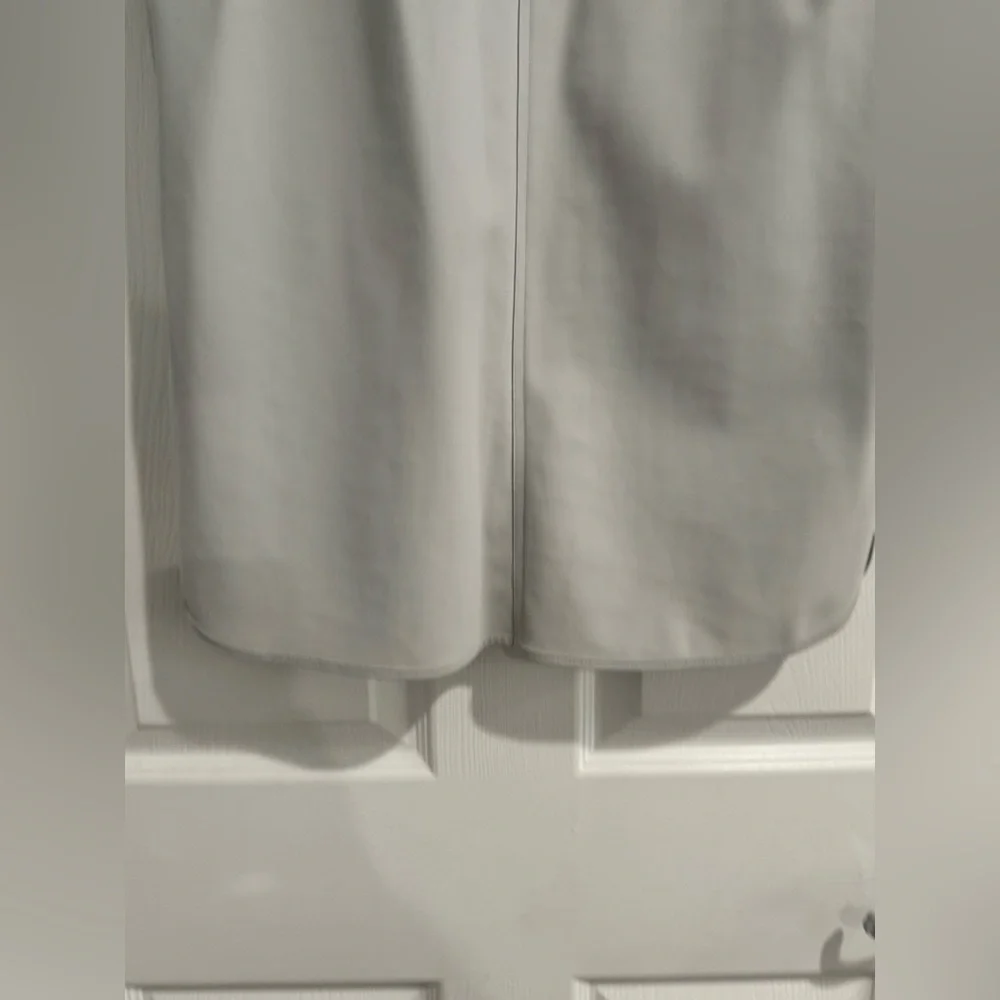 Zara Light Gray Midi Skirt